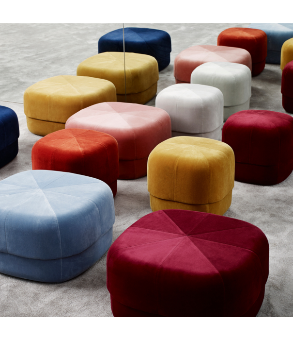 Normann Copenhagen  Normann Copenhagen -Circus Poef Small - City velvet