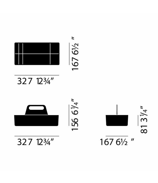 Vitra  Vitra - Toolbox RE Mos Grijs