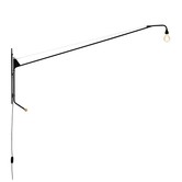 Vitra - Potence wall lamp deep black