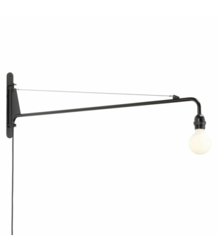 Vitra - Petite Potence wall lamp black