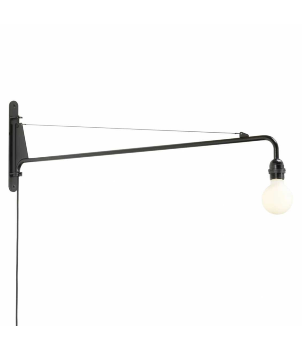 Vitra  Vitra - Petite Potence Wall Lamp Deep Black