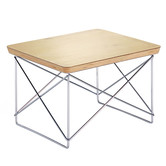 Vitra - Occasional Table LTR bladgoud, chrome onderstel