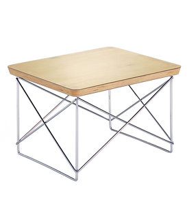 Vitra - Occasional Table LTR bladgoud, chrome onderstel