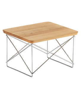 Vitra - Occasional Table LTR eiken, chrome onderstel