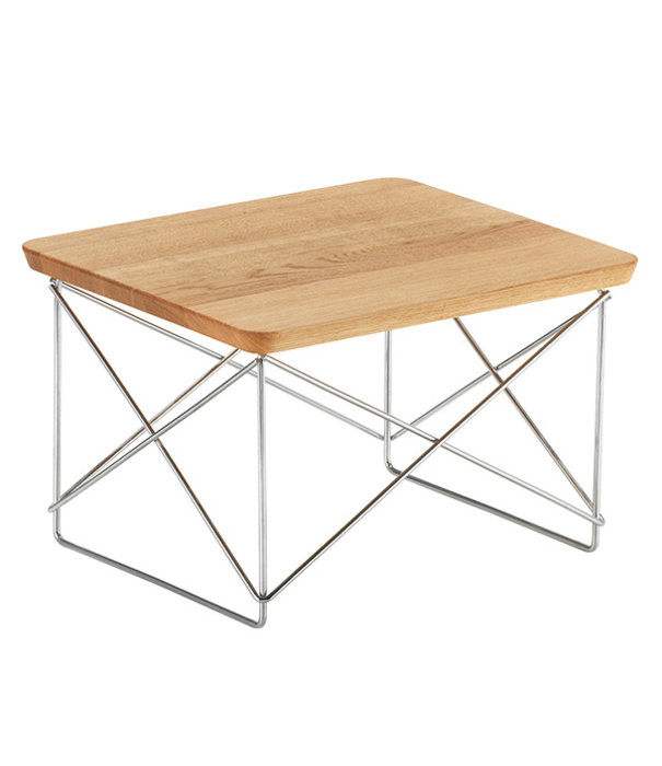 Vitra  Vitra - Occasional Table LTR eiken, chrome onderstel