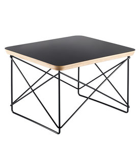 Vitra - Occasional Table LTR HPL zwart, basic dark onderstel