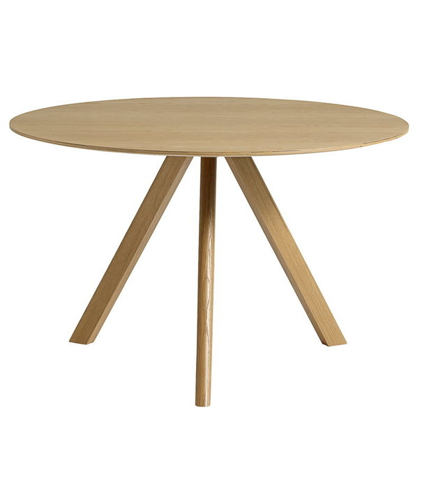 Hay  Hay - Cph 20 round dining table oak - oak Ø120