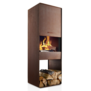 Eva Solo: Firebox  Garden wood burner, Corten steel