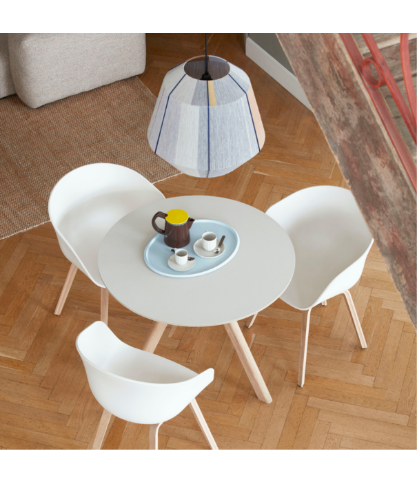 Hay  Hay CPH20 Eettafel Rond zwart eiken