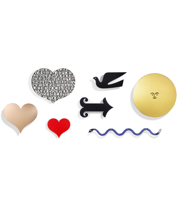 Vitra  Vitra - Metal Wall Relief International Love Heart