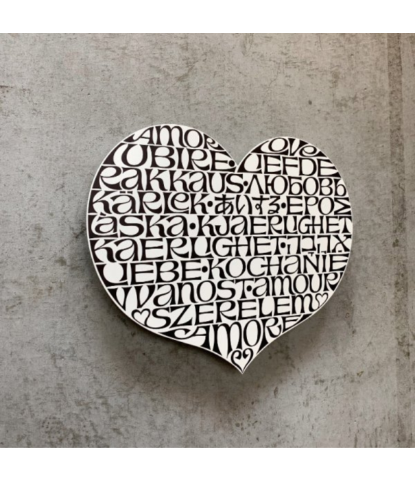 Vitra  Vitra - Metal Wall Relief International Love Heart