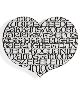 Vitra - Metal Wall Relief International Love Heart