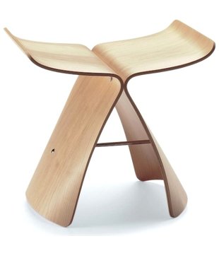 Vitra Butterfly Stool maple