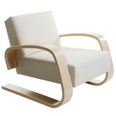 Aalto Armchair 400 Tank,  Off-White