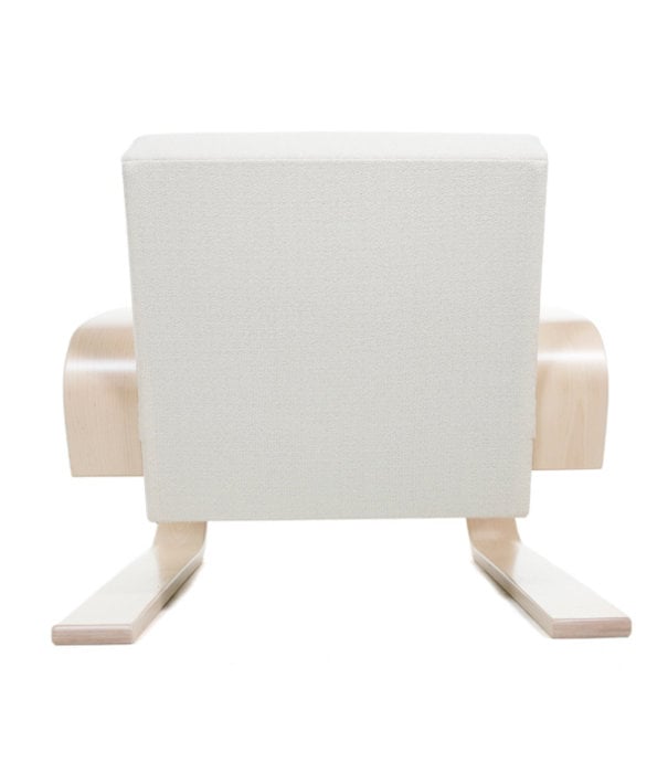 Artek  Aalto Armstoel 400 Tank,  Off-White