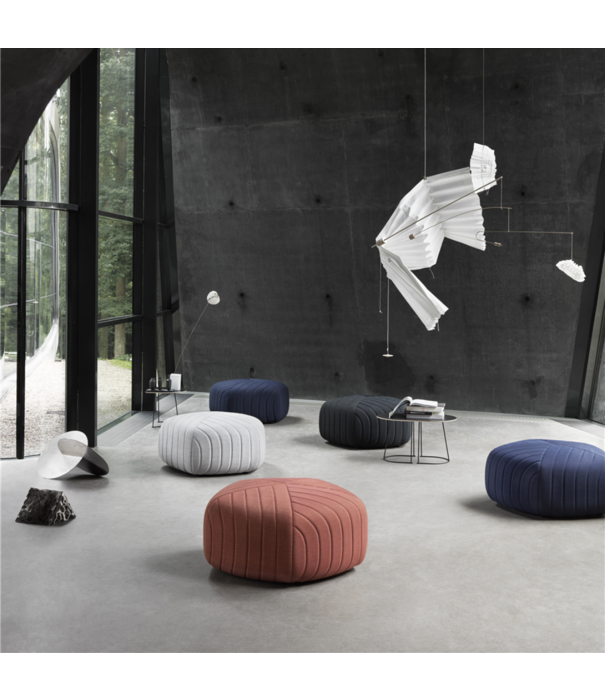 Muuto  Muuto - Five poef large - donker grijs