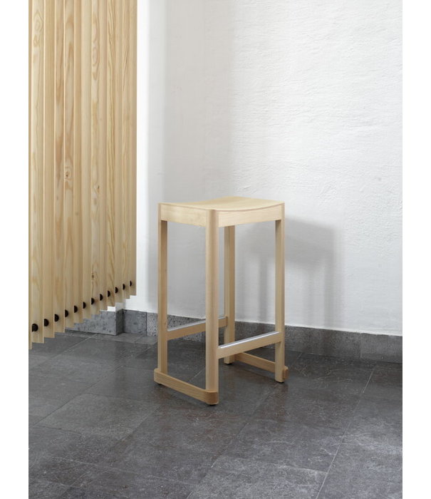 Artek  Artek - Atelier Bar Stool Beech Lacquered