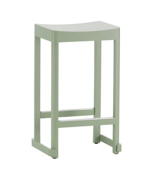 Artek - Atelier Bar Stool Green Lacquered