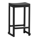 Artek - Atelier Bar Stool Black Lacquered