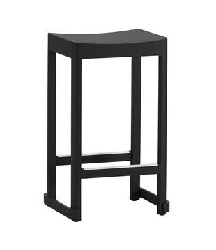 Artek - Atelier Bar Stool Black Lacquered