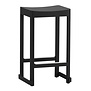 Artek - Atelier Bar Stool Black Lacquered