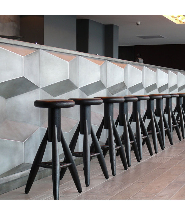 Artek  Artek Rocket Bar Stool solid oak white