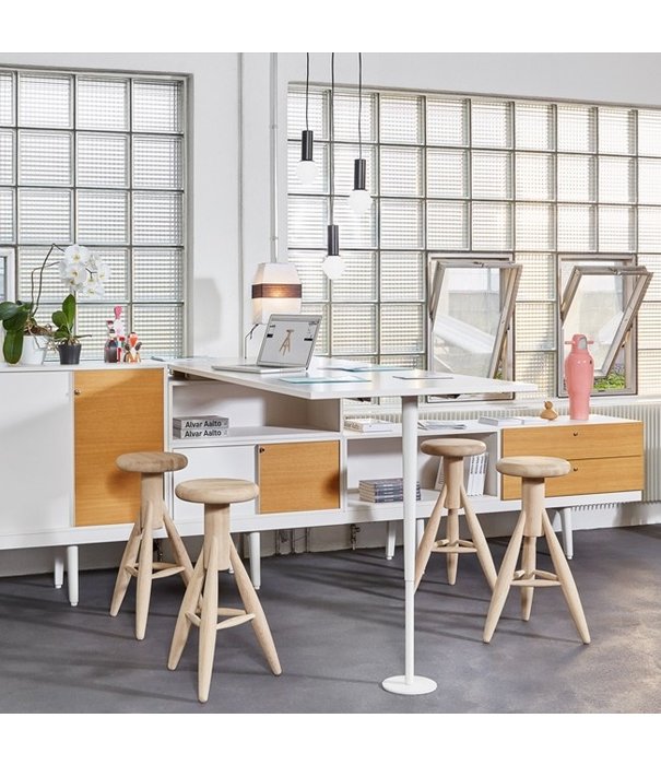 Artek  Artek - Rocket Bar Stool solid oak soaped