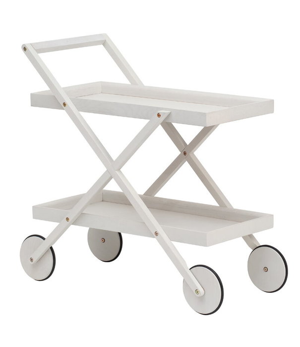 Design House Stockholm  Design House Stockholm - Exit Trolley white/grey stained