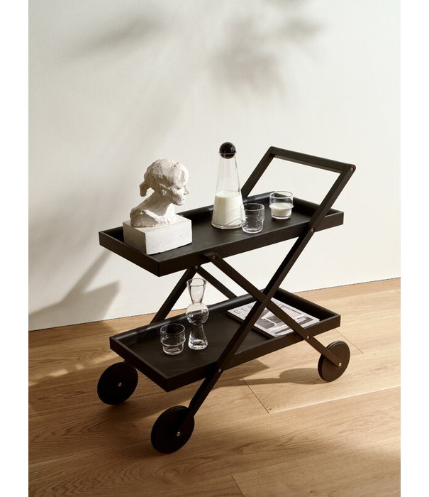 Design House Stockholm  Design House Stockholm - Exit Trolley black stained