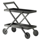 Design House Stockholm - Exit Trolley black stained