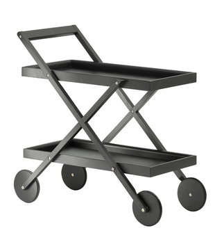 Design House Stockholm - Exit Trolley black stained