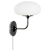 Gubi - Stemlite Wall Lamp Black Chrome