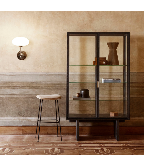 Gubi  Gubi - Stemlite Wall Lamp Black Chrome