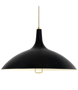 Tynell 1965 Hanglamp mat zwart