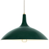 Gubi - 1965 hanglamp bistro groen