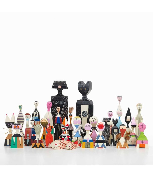 Vitra  Wooden Dolls Mother Fish & Child