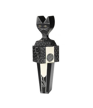 Wooden Doll Cat