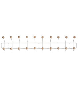 Maze - Bill Coat Rack Horizontal  L - White