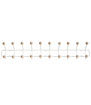 Maze - Bill Coat Rack Horizontal  L - White