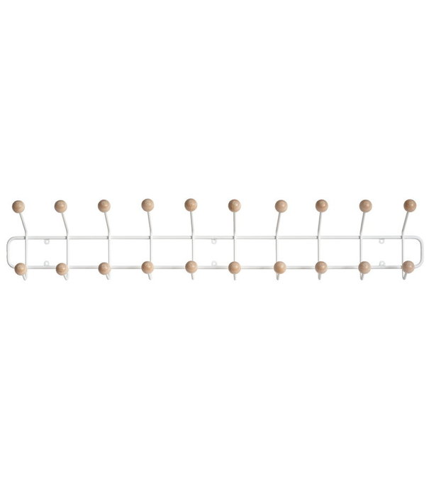 Maze  Maze  Bill Horizontal  L Coat Rack white