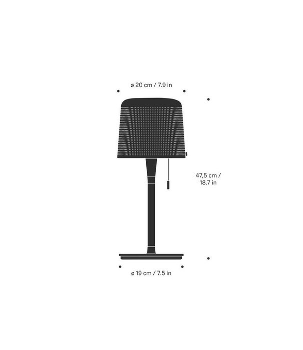 Vipp   530 Table Lamp black