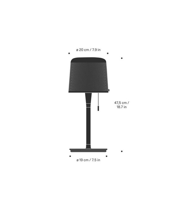 Vipp  Vipp - 530 Table Lamp Black
