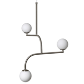 Pholc Mobil 70 Hanglamp Nickel, opaal