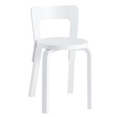 Artek - Chair 65 Berken Wit Gelakt