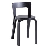 Artek - Chair 65 Birch Black