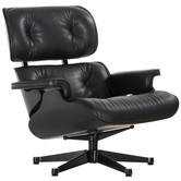 Vitra - Eames Lounge Chair Black Ash, black edition