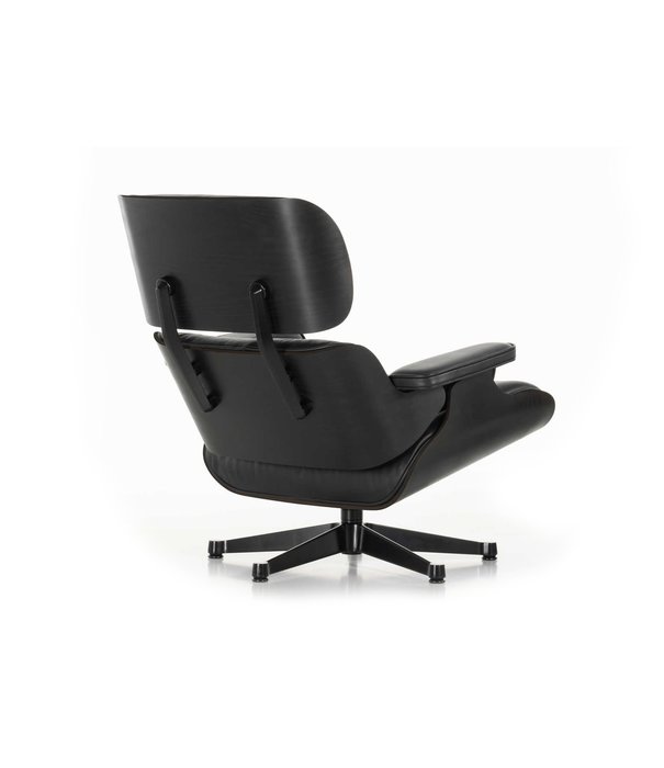 Vitra  Vitra - Eames Lounge Chair Zwart Essen, black edition