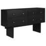 Gubi - Private Sideboard brown/black stained oak