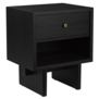 Gubi - Private Side Table Brown/Black