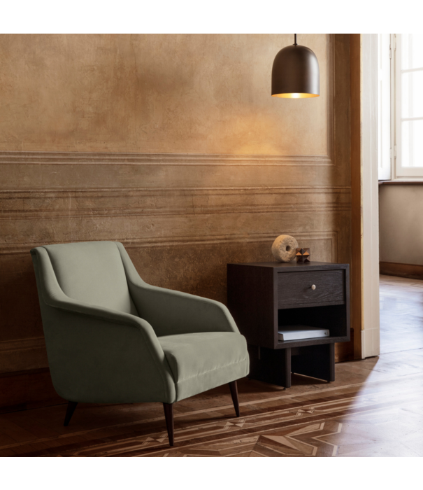 Gubi  Gubi Private Desk brown/black ash